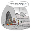 Cartoon: Lieblings Show (small) by Lo Graf von Blickensdorf tagged steinzeit,satire,heute,show,nachrichtensatire,oliver,welke,fernsehen,zdf,kannibalismus,häute,haut,wortspiel,mutter,kind,familie,kochtopf,karikatur,lo,cartoon