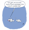 Cartoon: Meereswelt (small) by Lo Graf von Blickensdorf tagged meer,fische,schönheit,mann,frau,beziehung,frischmachen,makeup,dame,laich,cartoon