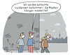 Cartoon: Mobbing (small) by Lo Graf von Blickensdorf tagged maske,mundnasenschutz,mundnasenbedeckung,corona,omicron,pandemie,ansteckung,virus,inzidenz,jugendliche,männer,jungs,aha,impfpflicht,maskenverweigerer,nase,impfen,karikatur,lo,cartoon,querdenker,schwurbler