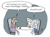 Cartoon: Nagellack (small) by Lo Graf von Blickensdorf tagged nägel,lackieren,nagellack,schönheit,wortspiel,pärchen,beziehung,lo,graf,karikatur,cartoon,good,luck,glück,lack