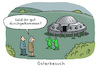 Cartoon: Osterbesuch (small) by Lo Graf von Blickensdorf tagged osterreiseverkehrv,verkehr,autoschlange,reiseverkehr,feiertage,osterbesuch,außerirdische,ufo,stau,kamener,kreuz,karikatur,lo,graf,cartoon,ostern,karfreitag,ostermontag,autobahn,grüne,männchen,besuch,verreisen,fliegende,untertasse