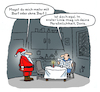 Cartoon: St. Nikolaus (small) by Lo Graf von Blickensdorf tagged weihnachtsmann,nikolaus,ehefrau,ehemann,mann,frau,küche,persönlichkeit,witz,mit,bart,doris,karikatur,lo,graf,cartoon,verkleidung,advent,st,zeitung,küchentisch,gesellschaft,geschlechter,liebe,beziehung