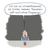 Cartoon: Tomatensaft (small) by Lo Graf von Blickensdorf tagged flugzeug,urlaub,last,minute,umweltschutz,klimaschutz,klima,klimaveränderung,bordservice,tomatensaft,cartoon,karikatur,lo,urlauber,reise,urlaubsreise,pauschalreise,flieger,billigflieger,umweltschützer,fridayforfuture,greta