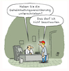 Cartoon: Vertragsvereinbarung (small) by Lo Graf von Blickensdorf tagged personalbüro,vertrag,top,secret,geheimhaltung,vereinbarung,verschwiegen,vertrauen,mitarbeiter,job,arbeit,mann,büro,schreibtisch,cartoon,lo,karikatur,arbeitsvertrag