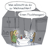 Cartoon: Weihnachtswunsch (small) by Lo Graf von Blickensdorf tagged advent,geschenke,weihnachten,mann,frau,ehe,ehefrau,ehemann,zeitung,fluchtwagen,weihnachtshasser,kerze,weihnachtswunsch,nikolaus,weihnachtsmann,karikatur,lo,cartoon,wunsch,flucht,beziehung,küche,tisch,zu,hause