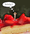 Cartoon: Wo ist Scholz? (small) by Lo Graf von Blickensdorf tagged bundeskanzler,scholz,vermisst,erdbeertorte,fernglas,suche,abgetaucht