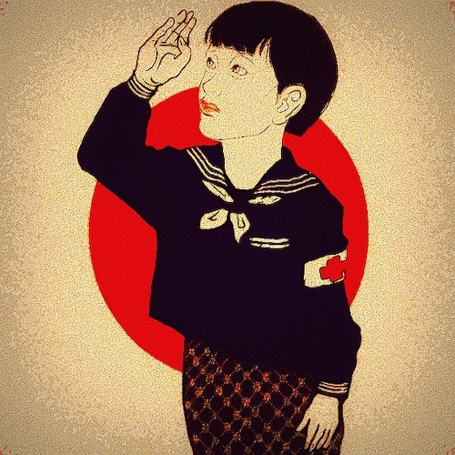 Cartoon: 1945 (medium) by takeshioekaki tagged peace