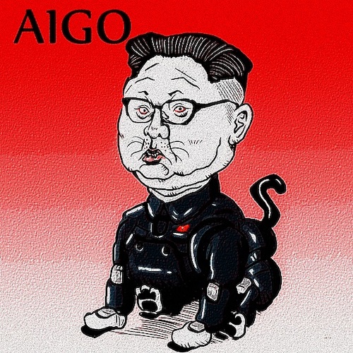 Cartoon: AIGO (medium) by takeshioekaki tagged aibo