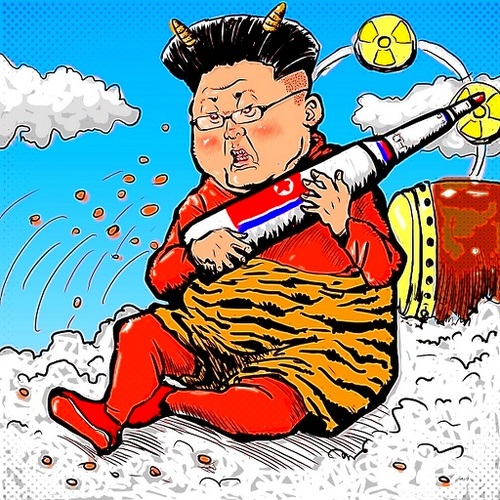 Cartoon: Kim Jong-un (medium) by takeshioekaki tagged kim