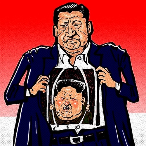 Cartoon: Kim Jong-un (medium) by takeshioekaki tagged kim