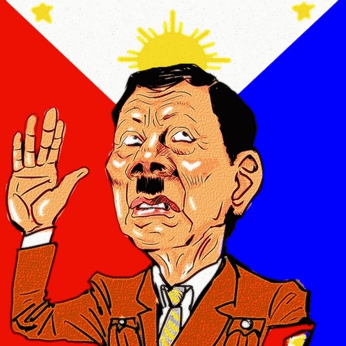 Rodrigo Duterte By takeshioekaki | Media & Culture Cartoon | TOONPOOL