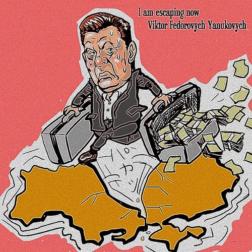 Yanukovych By takeshioekaki | Politics Cartoon | TOONPOOL
