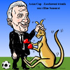 Cartoon: Asian Cup Football (small) by takeshioekaki tagged football,asian,zaccheroni