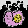 Cartoon: Bitcoin (small) by takeshioekaki tagged bitcoin