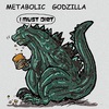 Cartoon: godzilla (small) by takeshioekaki tagged godzilla