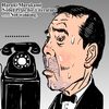 Cartoon: Haruki Murakami (small) by takeshioekaki tagged nobel,prize