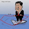 Cartoon: hegemonism (small) by takeshioekaki tagged china,hegemonism