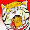 Cartoon: TicandKim (small) by takeshioekaki tagged trump