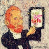 Cartoon: van Gogh (small) by takeshioekaki tagged vangogh