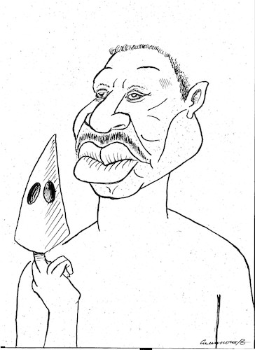 Cartoon: Martin Luther King (medium) by vadim siminoga tagged martin,luther,king,legendary,fighter,charisma,personality,success,philosophers