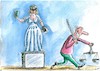 Cartoon: justice (small) by vadim siminoga tagged themis,sword,justice,corruption,judges,prosecutors,police