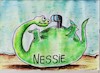 Cartoon: Loch Ness monster (small) by vadim siminoga tagged animals,environment,mystification,sea,ocean