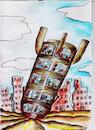 Cartoon: small house (small) by vadim siminoga tagged world,devasworld,devastation,war,bombing,house,rockettation,rocket