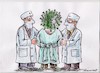 Cartoon: we will defeat the coronovirus (small) by vadim siminoga tagged medicine,coronavirus,infection,psychosis,nerves,emotions