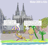 Cartoon: Klimawandel (small) by jpn tagged cop21,klima,ressourcen,erderwärmung