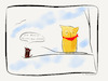 Cartoon: Corona (small) by Schön tagged corona,mundschutz,abstand