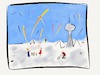 Cartoon: New Year Silvester in Berlin (small) by Schön tagged new,year,berlin,alexanderplatz,jahreswechsel