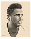 Cartoon: Amr diab (small) by Ahmed Mostafa tagged amr,diab