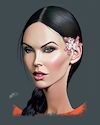 Cartoon: Megan Fox (small) by Ahmed Mostafa tagged megan fox