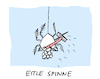 Cartoon: Beinrasur (small) by Bregenwurst tagged spinne,beine,haare,rasur