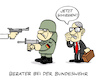 Cartoon: Bundesberatung (small) by Bregenwurst tagged bundeswehr,berater,affäre,unternehmensberatung,schusswaffen