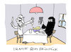 Cartoon: Eiatollah (small) by Bregenwurst tagged islamismus,frühstück,köpfen