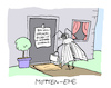 Cartoon: Falter (small) by Bregenwurst tagged motte,ehe,kleiderschrank