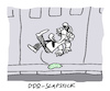 Cartoon: Gurke (small) by Bregenwurst tagged ddr,slapstick,banane,gurke