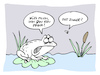 Cartoon: König (small) by Bregenwurst tagged frosch,fliege,zunge