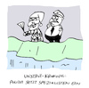 Cartoon: Krokostrut (small) by Bregenwurst tagged unstrut,krokodil,sommerloch,kasperle