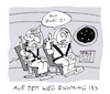 Cartoon: Misverständnis (small) by Bregenwurst tagged iss,raumstation,nasa,is,islamismus