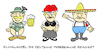 Cartoon: Modewandel (small) by Bregenwurst tagged klimawandel,erderwärmung,hitzewelle,trachten