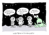 Cartoon: Raum (small) by Bregenwurst tagged raumfahrt,weltraum,tourismus,bezos,branson,alien