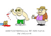 Cartoon: Stechuhr (small) by Bregenwurst tagged eugh,arbeitszeiterfassung,stechuhr,arbeitszeit,mafia,messerstecherei