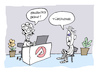 Cartoon: Stop (small) by Bregenwurst tagged türstopper,beruf