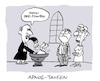 Cartoon: Tauche (small) by Bregenwurst tagged taufe,apnoetauchen,sakrament,kirche,gluck