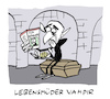 Cartoon: Vampizid (small) by Bregenwurst tagged suizid,selbstmord,vampir,untot,knoblauch,rogoff