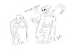 Cartoon: Lets play outside ! (small) by bakcagun tagged corona,virus