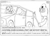 Cartoon: Schnelltest endlich rektal! (small) by Cory Spencer tagged covid,corona,covid19,pcrtest,schnelltest