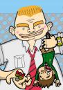 Cartoon: Bully_Beefcake (small) by GrahamFox tagged bully